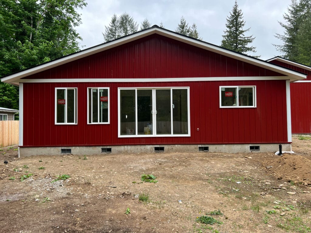 House with Metal Siding